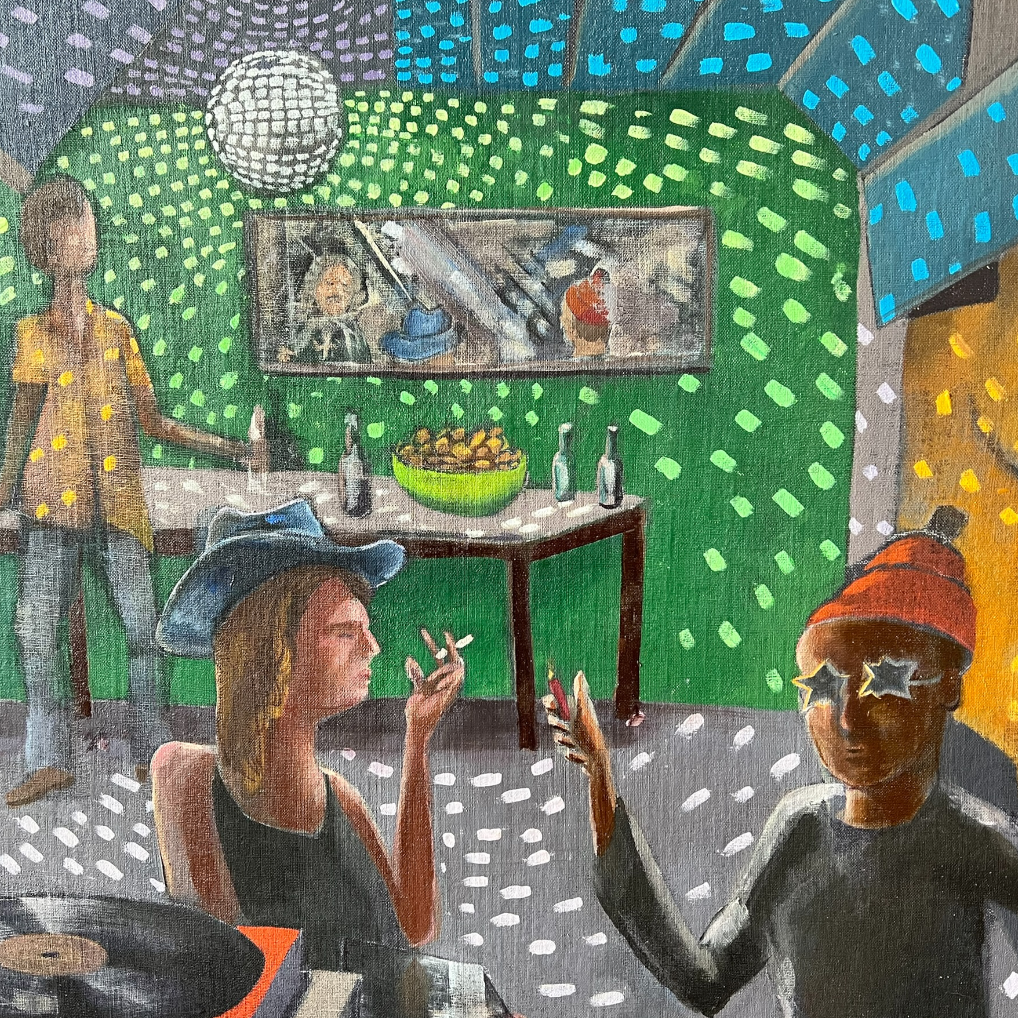 wall art
Texas artist
Spooky
Robert Wymer
Painting
Local artist
Local
Home
ghost
Contemporary
Colorful
blue and green
austin artist
Art