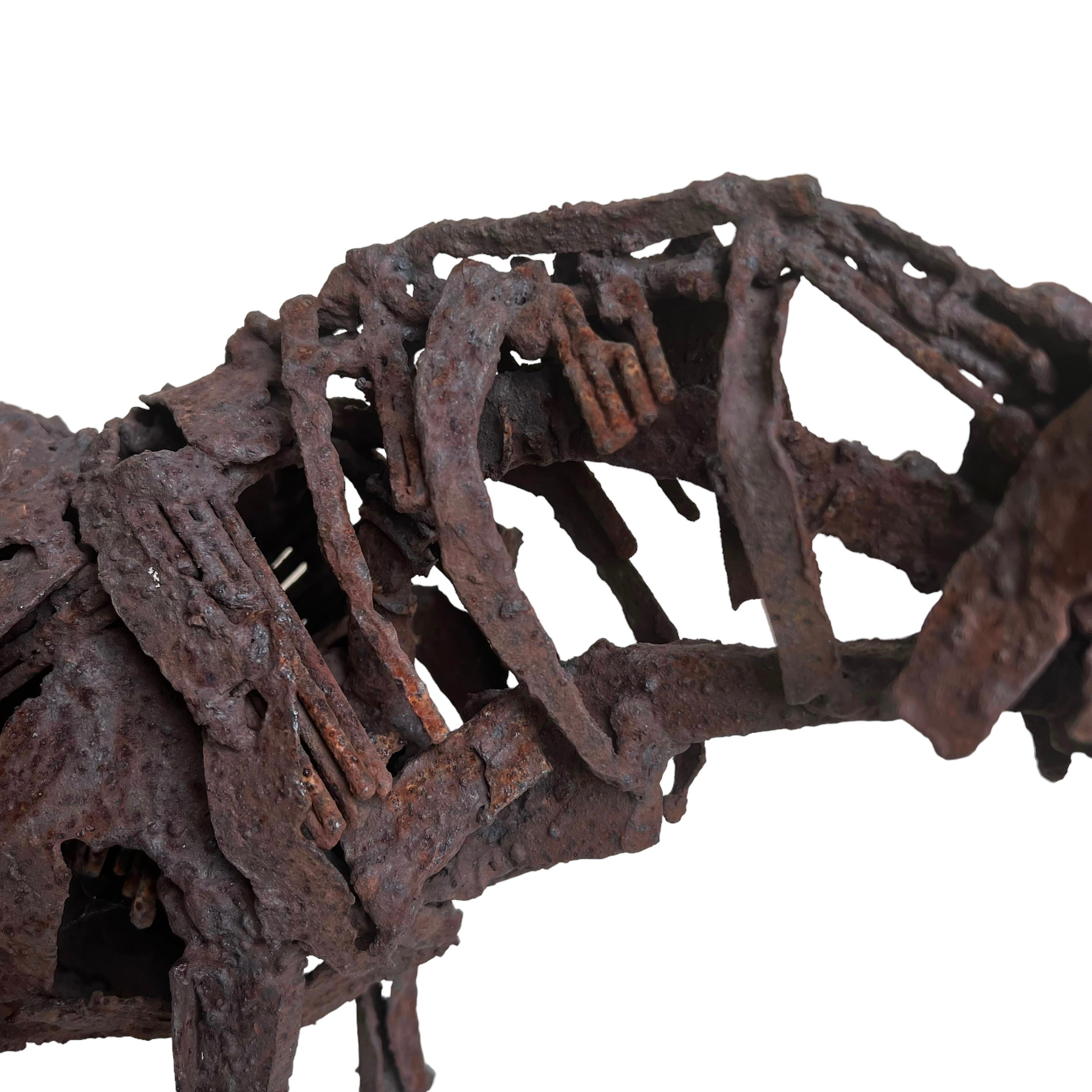 welded
Steel
Spooky
Sculpture
patina
original art
original
Nina Scott Hansen
modern
metal
Horse
home
gift idea
Contemporary
Brutalist
Art
Animals