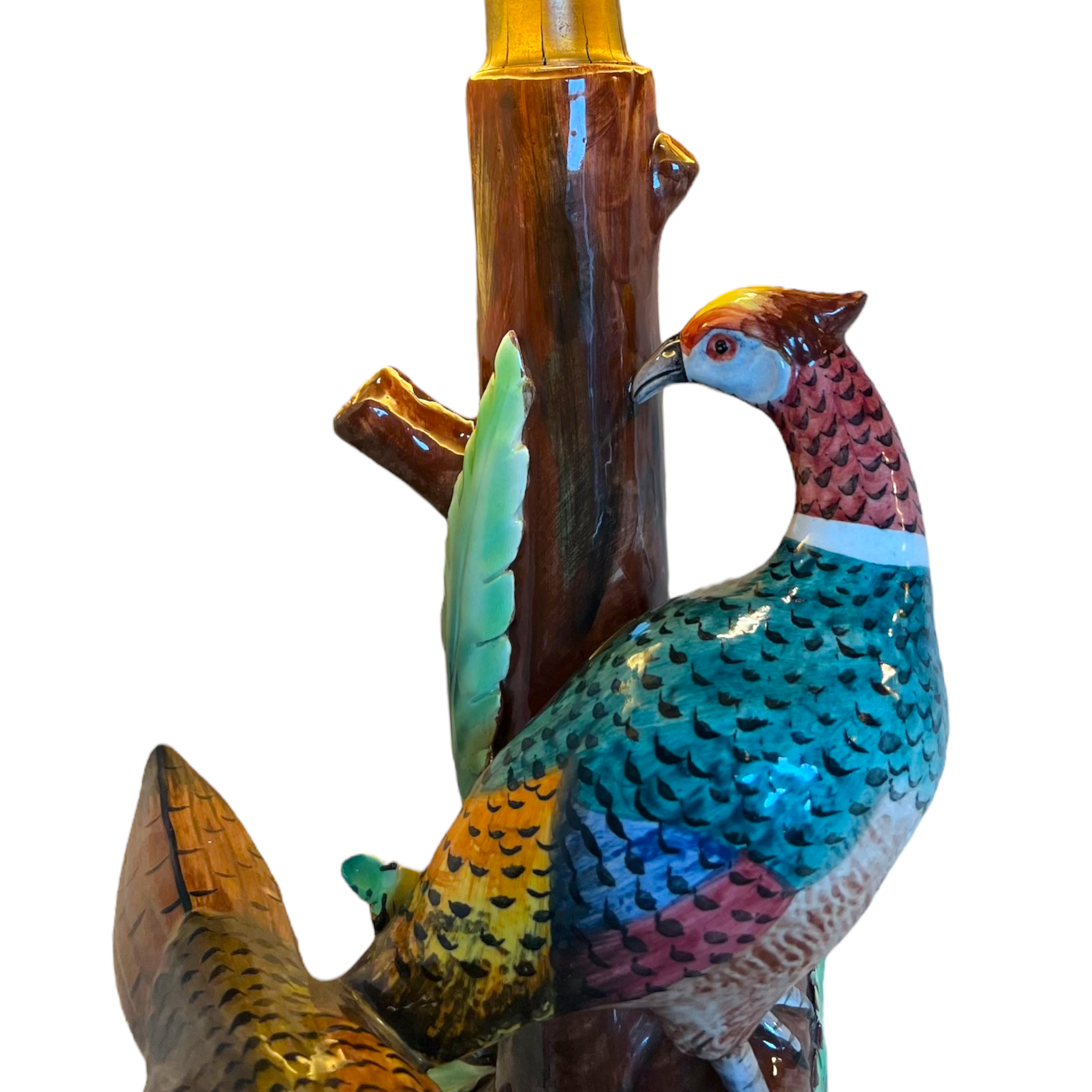 Table lamp
rio
pheasants
Mexico
Majolica
living room
Living
Lighting
Lamp
Home
handmade
hand painted
Gold
france
Ceramic
Border Revival
birds
bird
19th century
pheasants
majolica