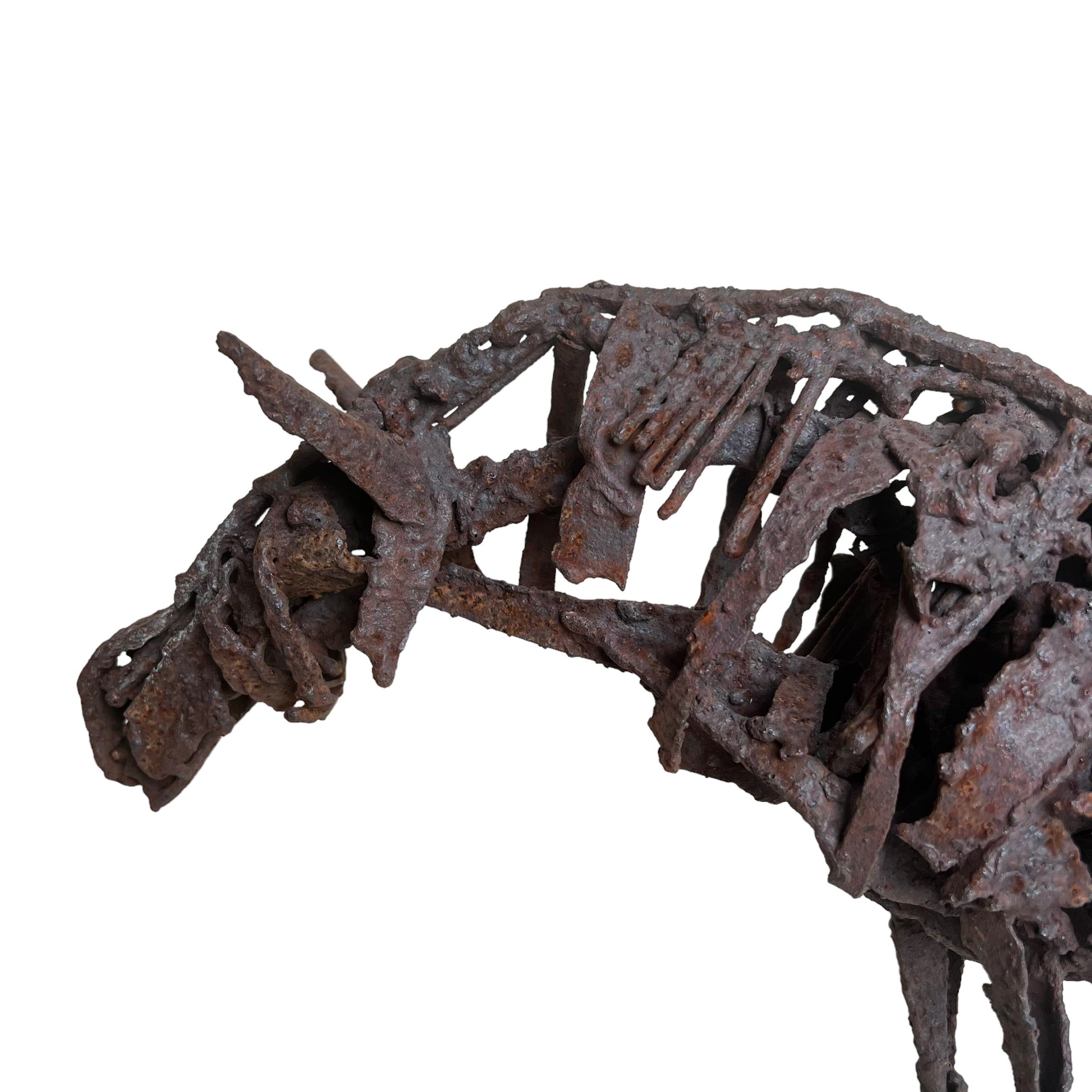 welded
Steel
Spooky
Sculpture
patina
original art
original
Nina Scott Hansen
modern
metal
Horse
home
gift idea
Contemporary
Brutalist
Art
Animals