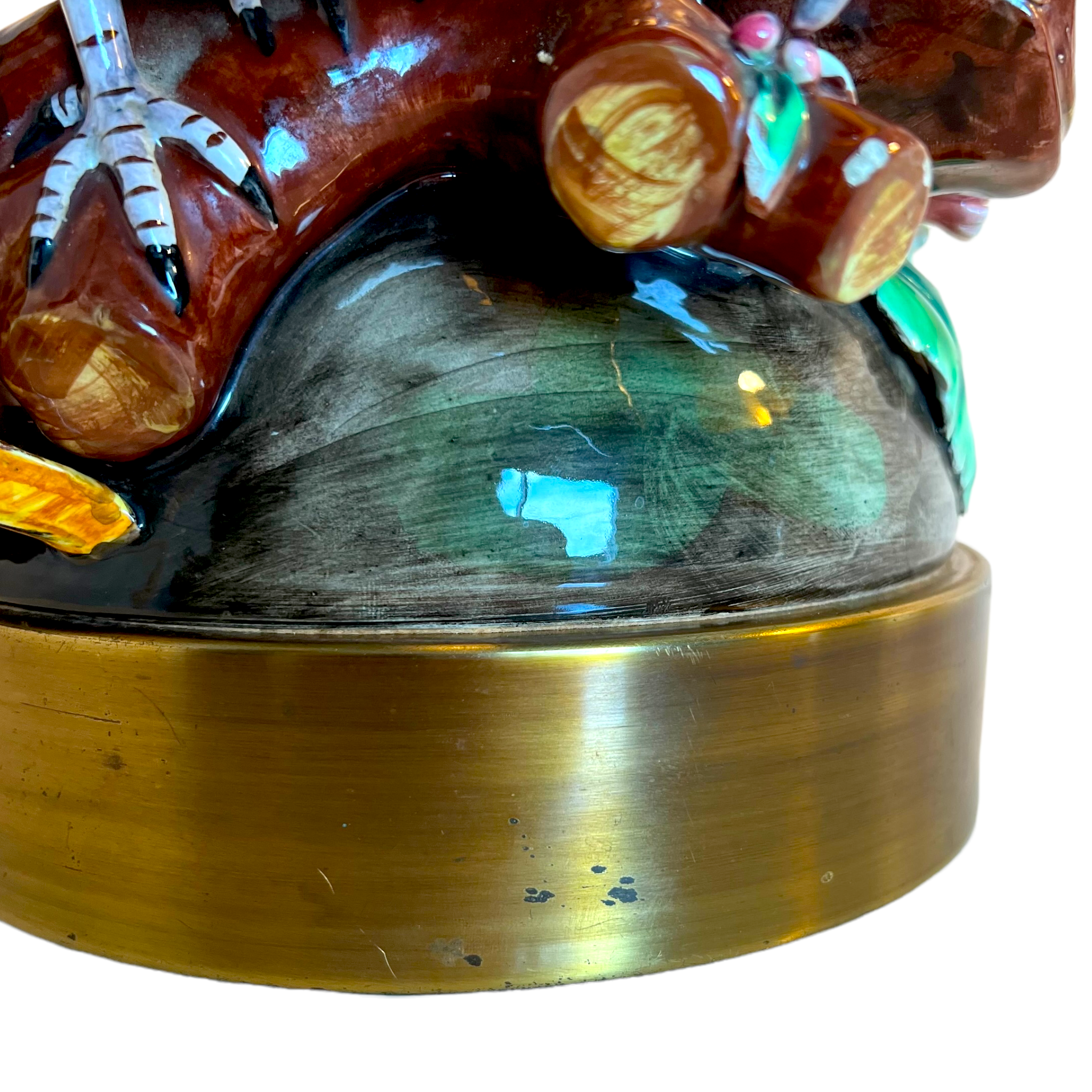 Table lamp
rio
pheasants
Mexico
Majolica
living room
Living
Lighting
Lamp
Home
handmade
hand painted
Gold
france
Ceramic
Border Revival
birds
bird
19th century
pheasants
majolica