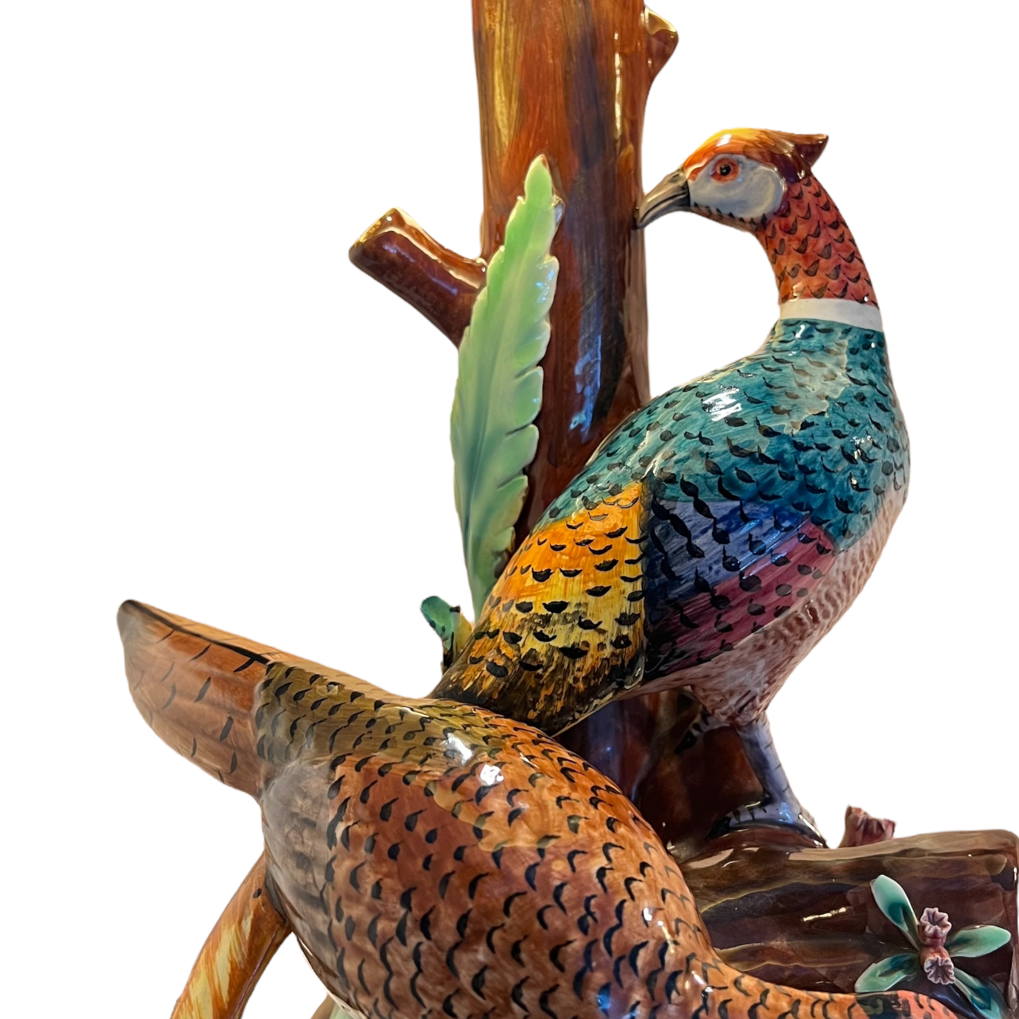 Table lamp
rio
pheasants
Mexico
Majolica
living room
Living
Lighting
Lamp
Home
handmade
hand painted
Gold
france
Ceramic
Border Revival
birds
bird
19th century
pheasants
majolica