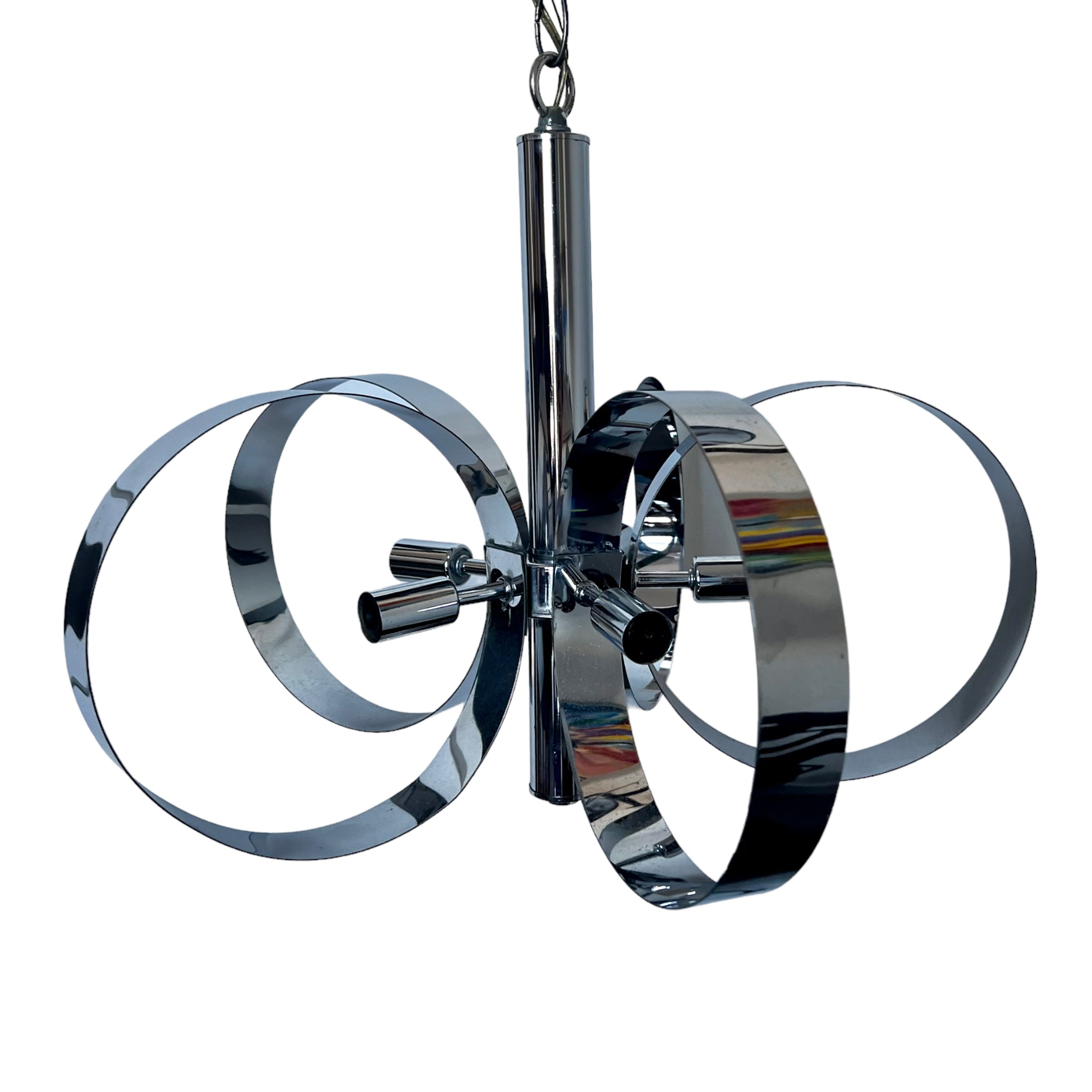 pendant
Overhead lighting
Lighting
Lamp
Home
hanging lamp
Chrome
chandelier
Silver
retro
cylindrical