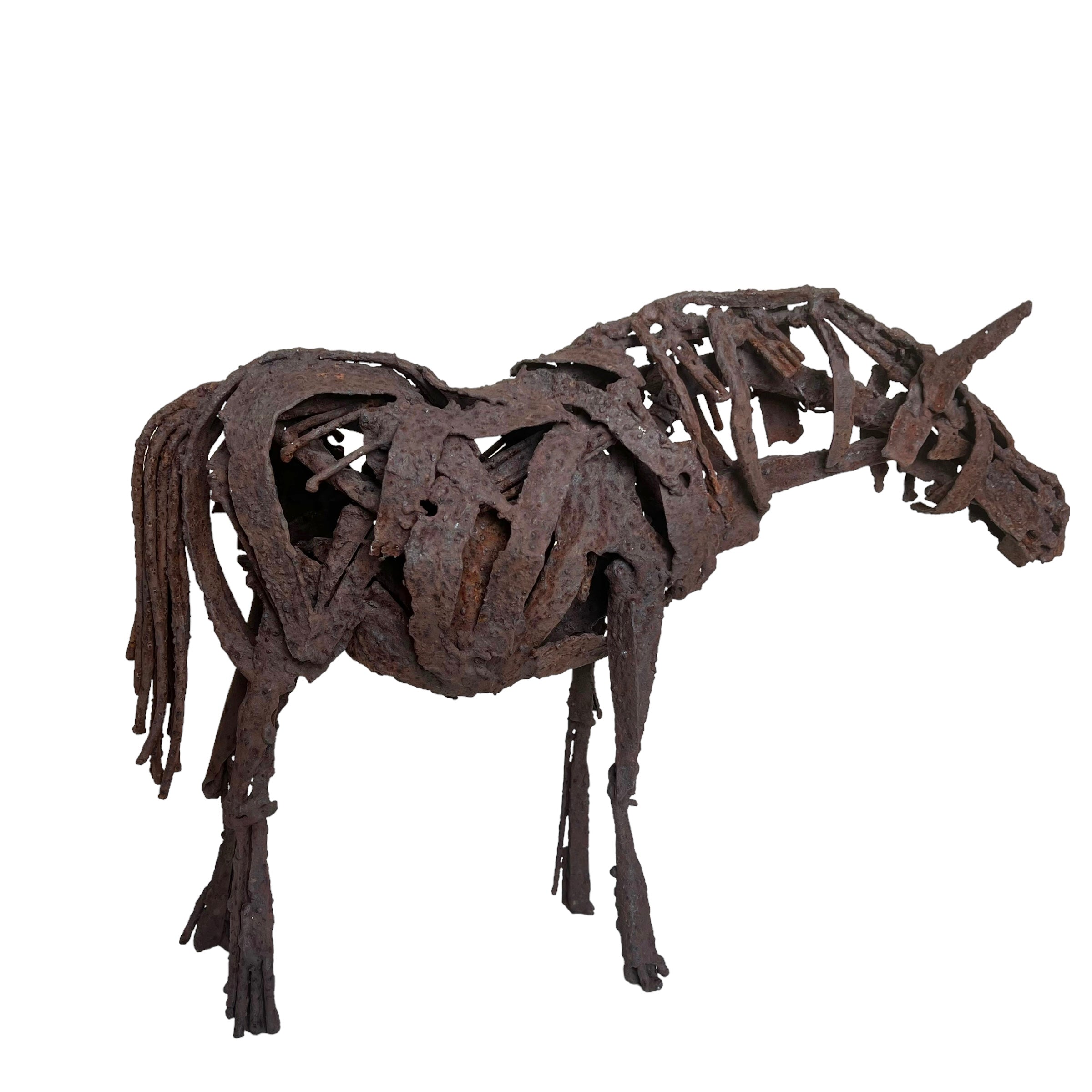 welded
Steel
Spooky
Sculpture
patina
original art
original
Nina Scott Hansen
modern
metal
Horse
home
gift idea
Contemporary
Brutalist
Art
Animals