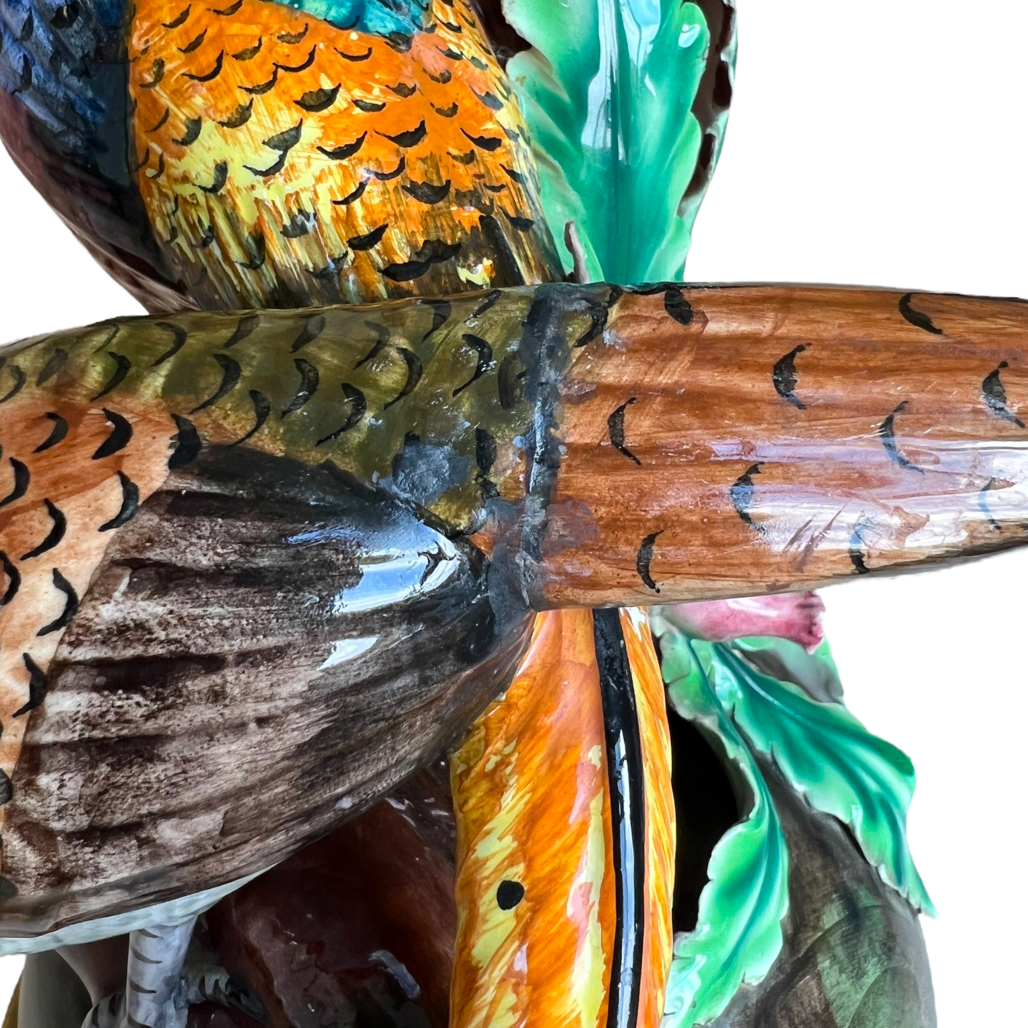 Table lamp
rio
pheasants
Mexico
Majolica
living room
Living
Lighting
Lamp
Home
handmade
hand painted
Gold
france
Ceramic
Border Revival
birds
bird
19th century
pheasants
majolica