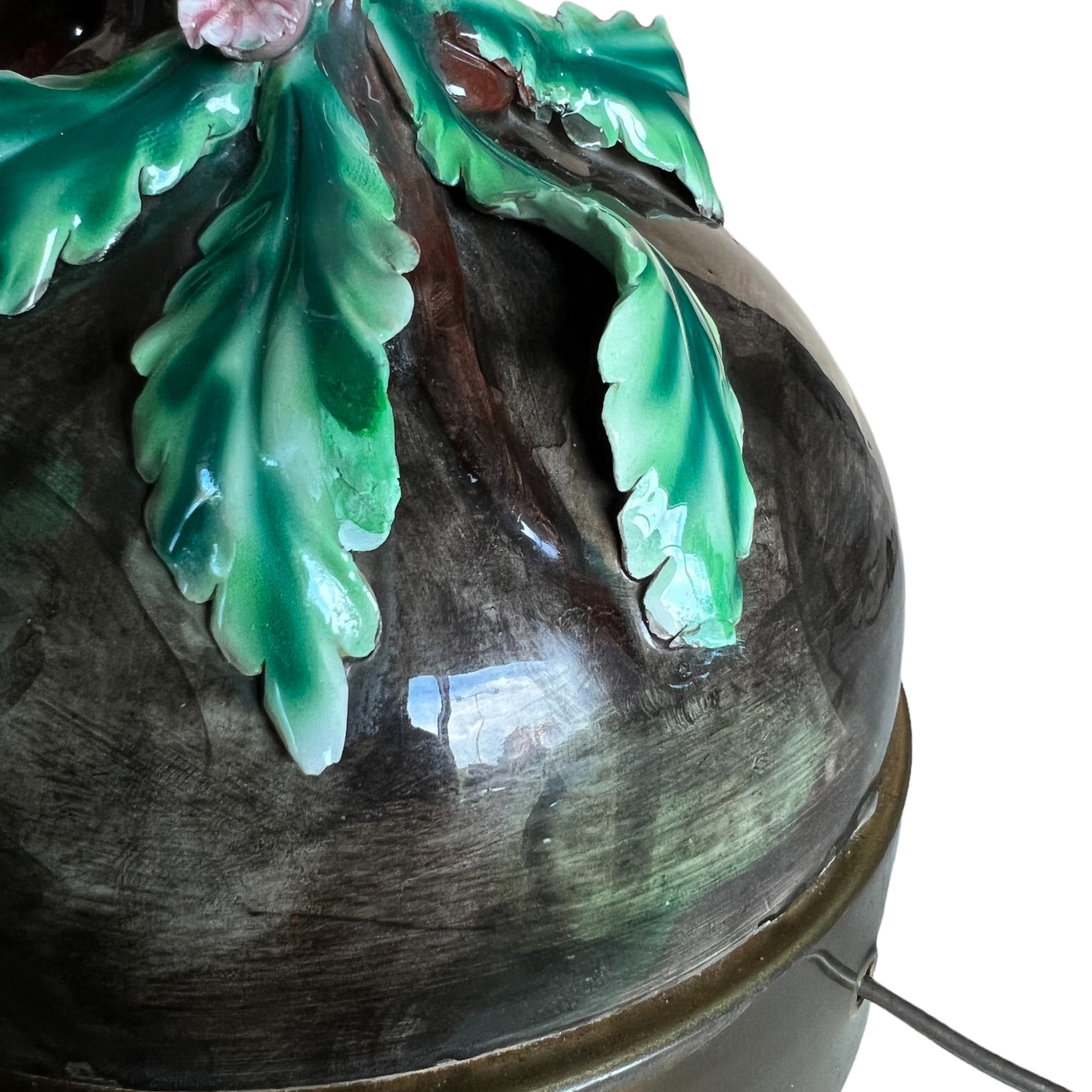 Table lamp
rio
pheasants
Mexico
Majolica
living room
Living
Lighting
Lamp
Home
handmade
hand painted
Gold
france
Ceramic
Border Revival
birds
bird
19th century
pheasants
majolica