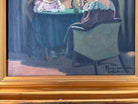 Gold Framed Oil on Canvas - Ladies of Leisure, Gold Frame, Oil Paint, Ladies of Leisure, Portrait, Canvas, Aage Jessen