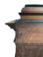 Writing desk
Antique
Victorian
19th-century
English
Walnut
Parcel-ebonized
Construction & Craftsmanship:

Dovetail joints
Handcrafted
Solid wood
Plank construction
Joinery
Construction details
Traditional woodworking
