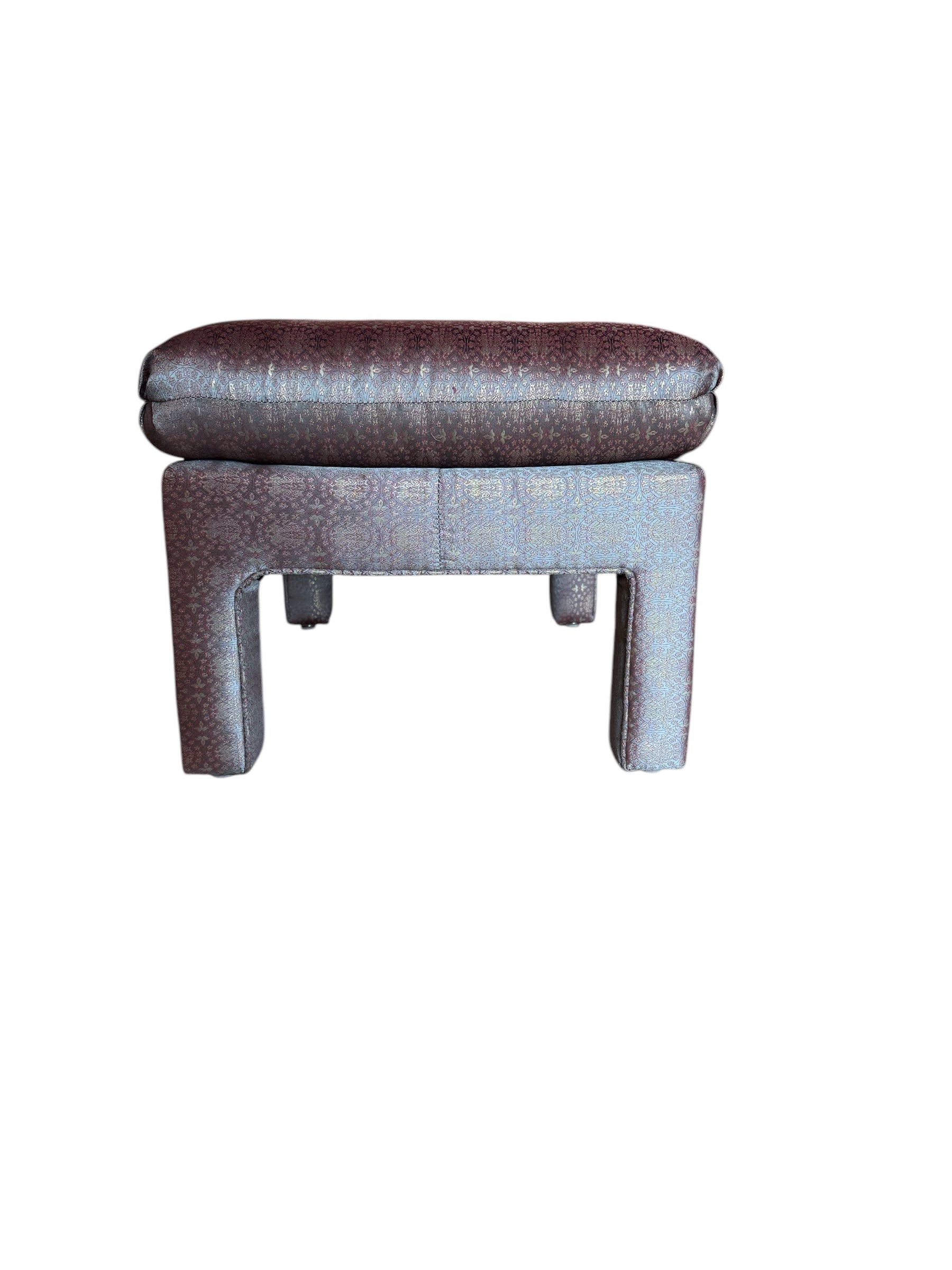 Vintage

upholstered

Stool

silk

pink

ottoman

mid century modern

Mid century

foot stool

flowers

fabric

bench

1960s

Pink Parson Ottoman

Parson Ottoman

Silk Pink Parson Ottoman

pink silk ottoman

silk stool

vintage stool austin

vintage ottoman