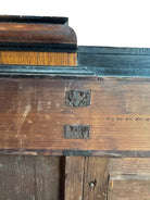 Writing desk
Antique
Victorian
19th-century
English
Walnut
Parcel-ebonized
Construction & Craftsmanship:

Dovetail joints
Handcrafted
Solid wood
Plank construction
Joinery
Construction details
Traditional woodworking
