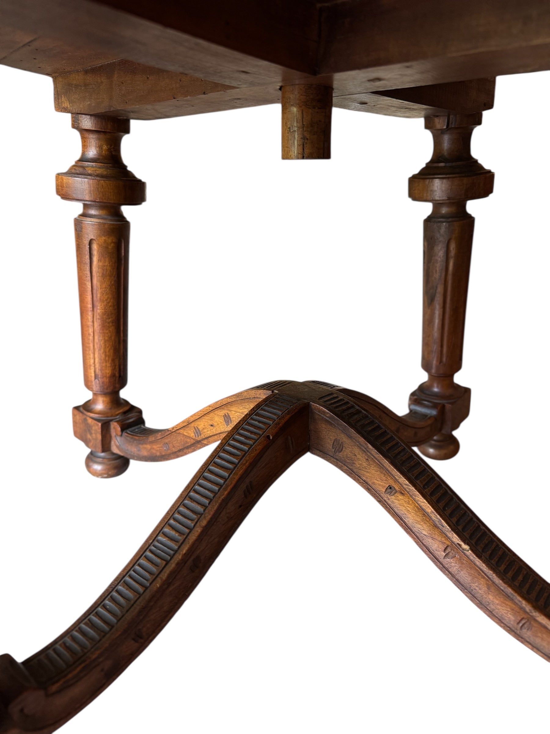 Antique French carved chair 
Figural crest walnut desk chair 
19th-century French leather swivel 
Vintage wood office chair sale
Antique french wooden chair
Carved walnut
Leather seat
Swivel base
Figural crest
Antique chair
French design
Desk chair
19th-century
Antique
Vintage
French
Carved
Walnut
Swivel
Desk chair
Leather
Upholstered
Ornate
Figural
Wood
Nineteenth-century
Office
Patinated
Decorative
Unique
