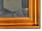 Gold Framed Oil on Canvas - Ladies of Leisure, Gold Frame, Oil Paint, Ladies of Leisure, Portrait, Canvas, Aage Jessen
