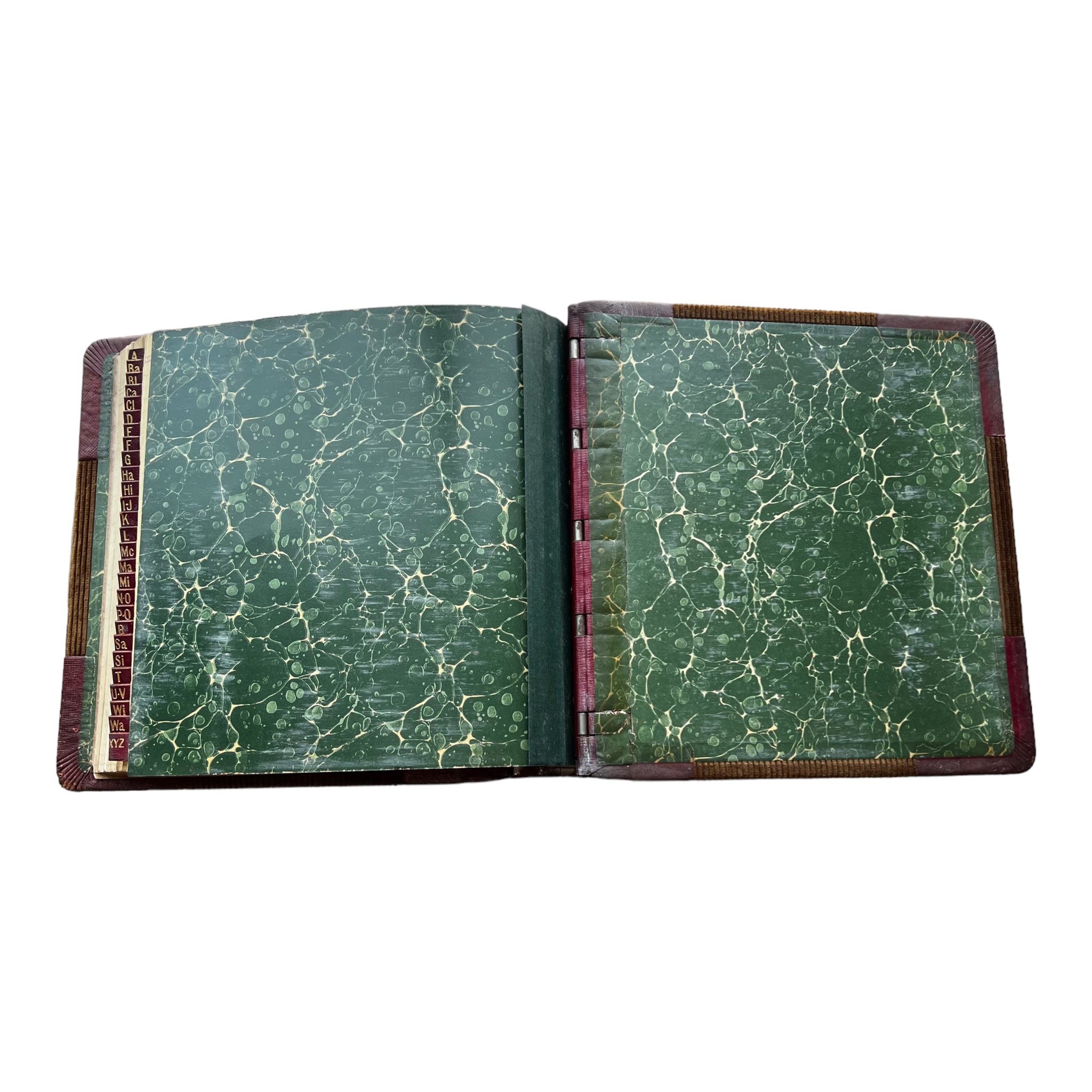 Trust of New York City Vintage Leather Ledger Book – ByCloudia
