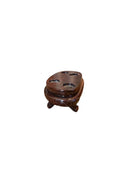 Polished Malachite Lion on Wooden Stand 
Malachite Sculpture with Stand for Decor 
Malachite Lion Art on Display Stand 
Powerful Malachite Lion Sculpture - Design Object 
Geometric Malachite Sculpture - Lion
Striking Malachite Animal Sculpture: Lion 
