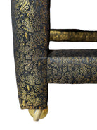 upholstered

Stool

small bench

silk

Postmodern

post modern

ottoman

living room

foot stool

fabric

black and gold

parson ottoman

small ottoman

rolling ottoman

rolling foot stool

rolling stool

vintage rolling parson stool

postmodern otttoman

postmodern foot stool

black silk ottoman

80's Postmodern Parsons Style Upholstered Ottoman