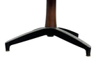 Mid-century modern Cliff House dining chair by Heywood Wakefield, cherry wood with black base.
