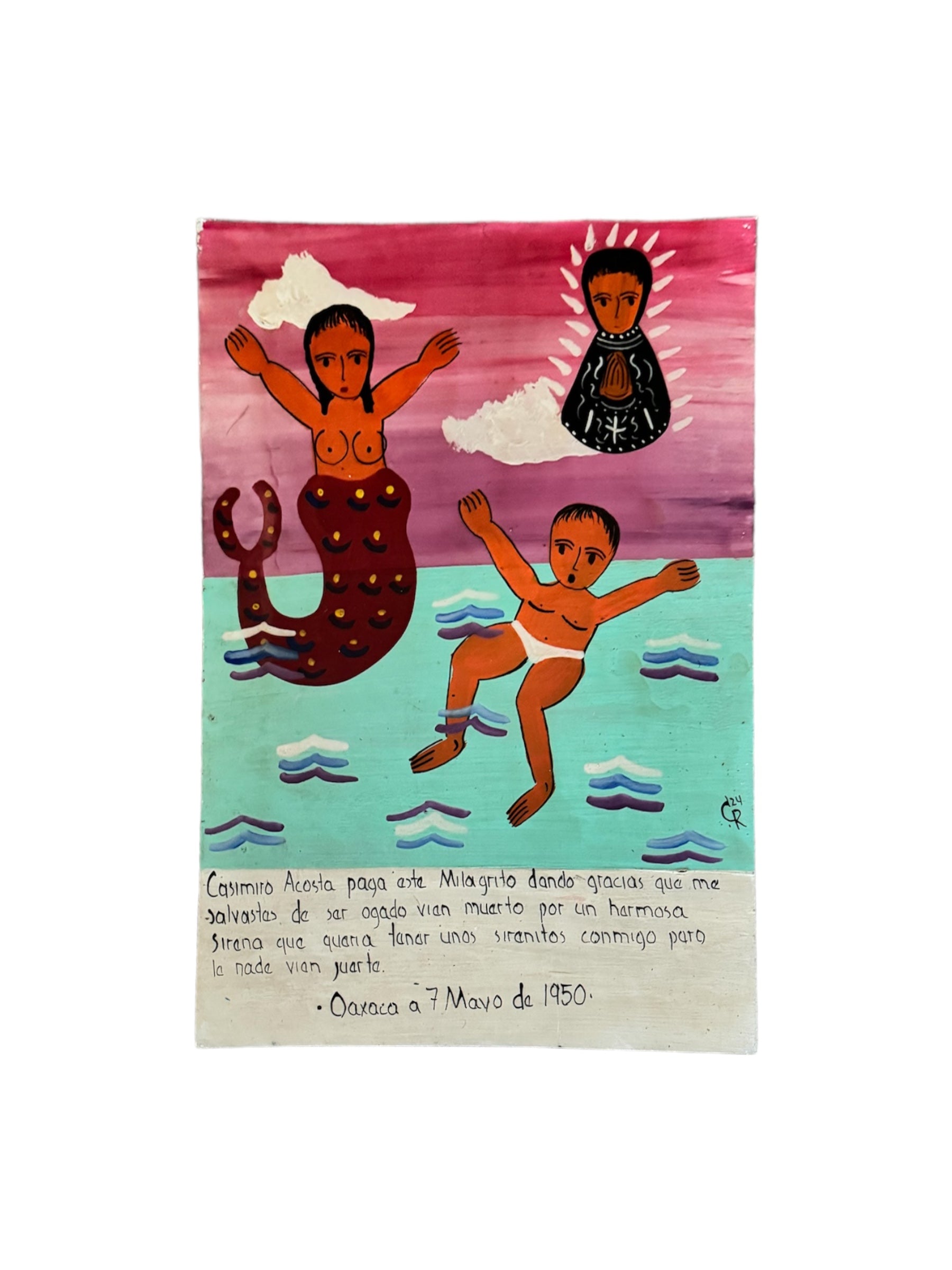 wall art

religious

Mexican artist

Mexican

mermaid

hand painted

folk art

exvoto

devotional art

Colorful

Art

acrylic painting

religious art

Contemporary

Christopher Rodriguez Contreras

Christopher Rodriguez Contreras art

Christopher Rodriguez Contreras mexican folk art

CDMX

art under 1000