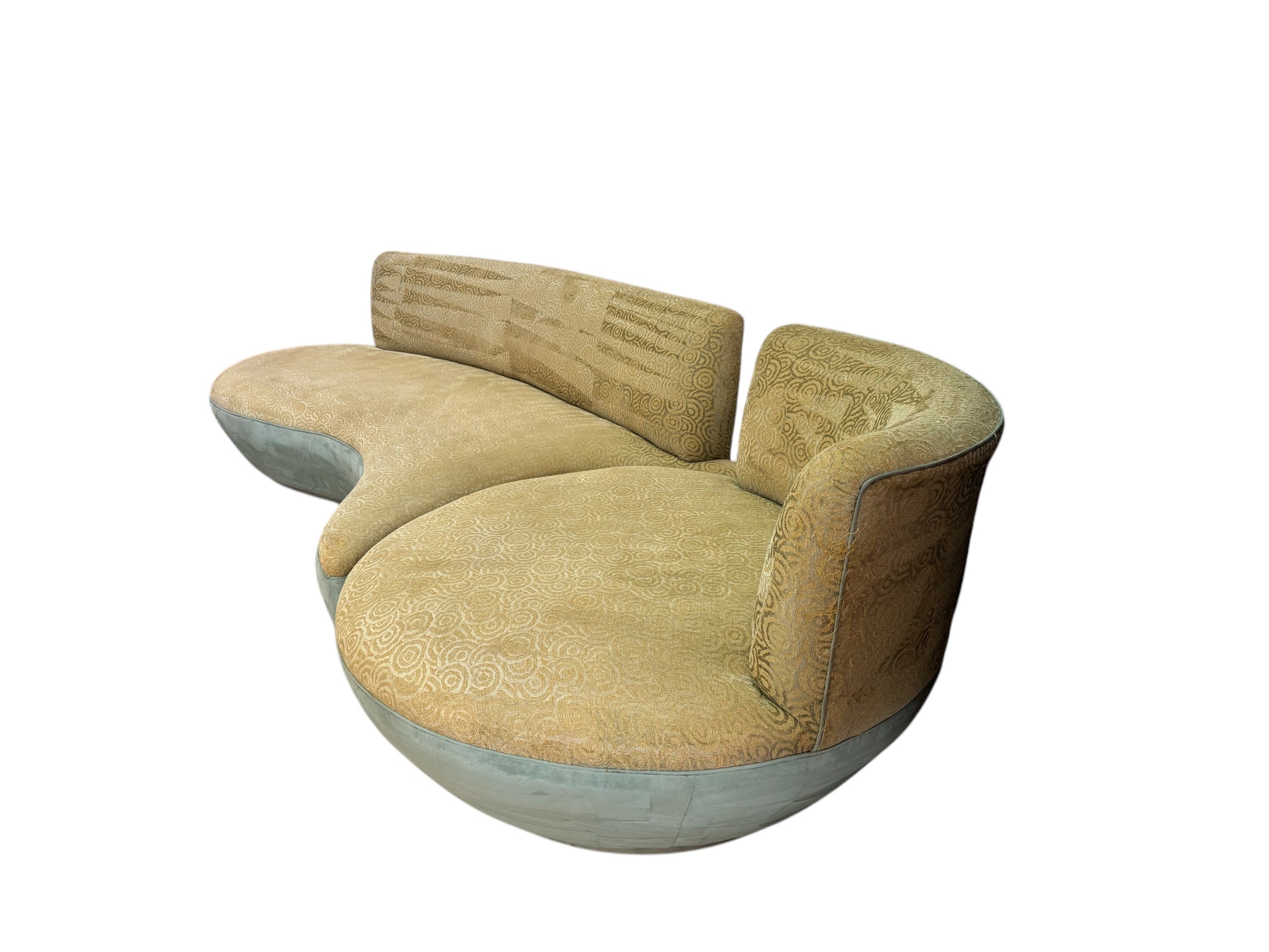 1970s Curved Sofa
Vintage Swivel Sofa
Gold Upholstered Sofa
Sculptural Modern Sofa
Unique Curved Couch
Retro Living Room Furniture
Milo Baughman Sofa
Thayer Coggin Curved Sofa
1970s Milo Baughman Design
Mid-Century Modern Sofa Baughman
Baughman Style Curved Couch
Vintage Curved Sofa Original Fabric
1970s Sofa with Swivel Chair