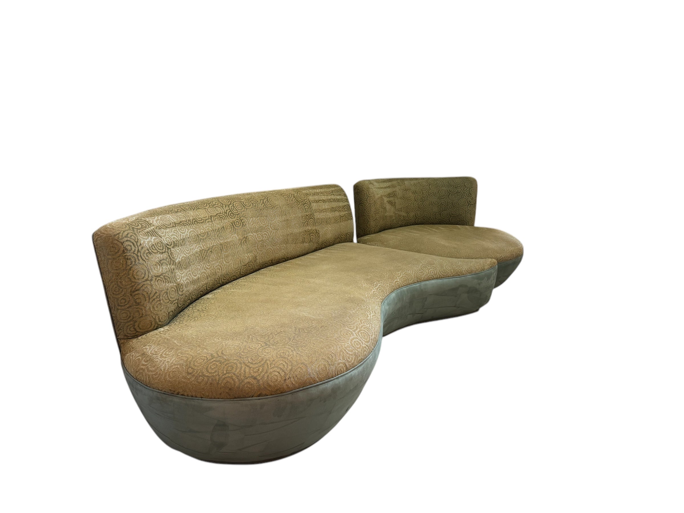 1970s Curved Sofa
Vintage Swivel Sofa
Gold Upholstered Sofa
Sculptural Modern Sofa
Unique Curved Couch
Retro Living Room Furniture
Milo Baughman Sofa
Thayer Coggin Curved Sofa
1970s Milo Baughman Design
Mid-Century Modern Sofa Baughman
Baughman Style Curved Couch
Vintage Curved Sofa Original Fabric
1970s Sofa with Swivel Chair
