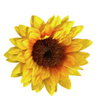 Yellow sunflower brooch by ESKM