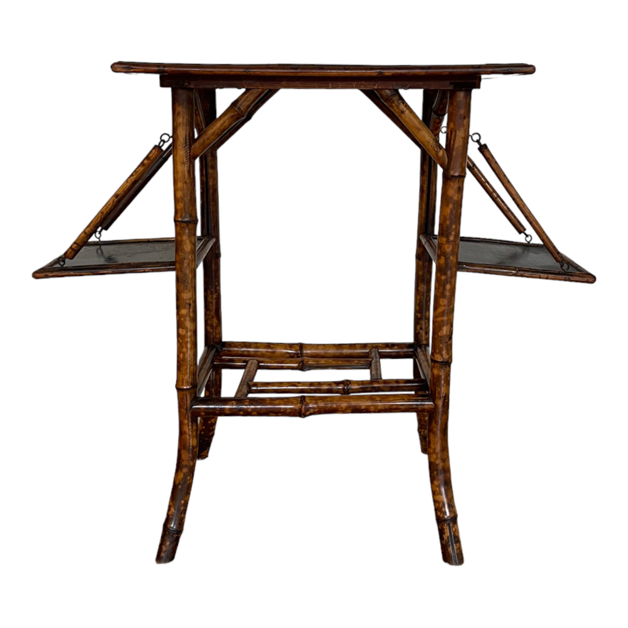 tiger bamboo

tea table

Table

Side table

lacquer

Jappaning

Japanning

end table

Britain

bamboo

antique

19th century

small table

accent table

painted