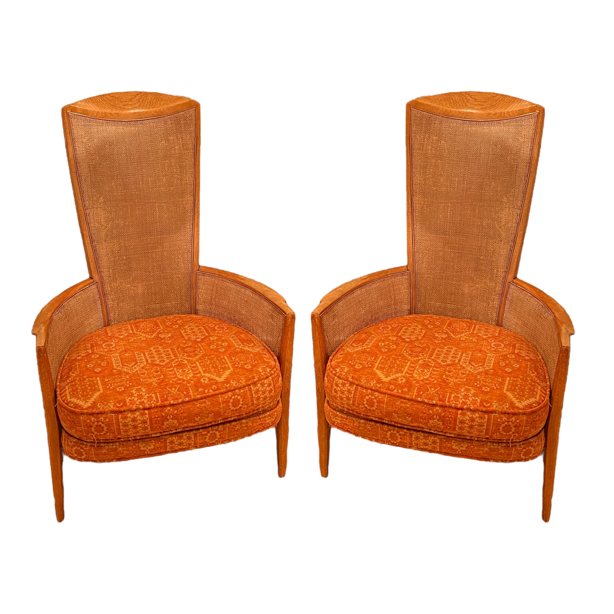 wood

rattan

Orange

oak

living room

Home

Hollywood regency

Colorful

chairs

Boho

1960s

arm chairs

accent chair

large chair
cane
armchairs

bohemian