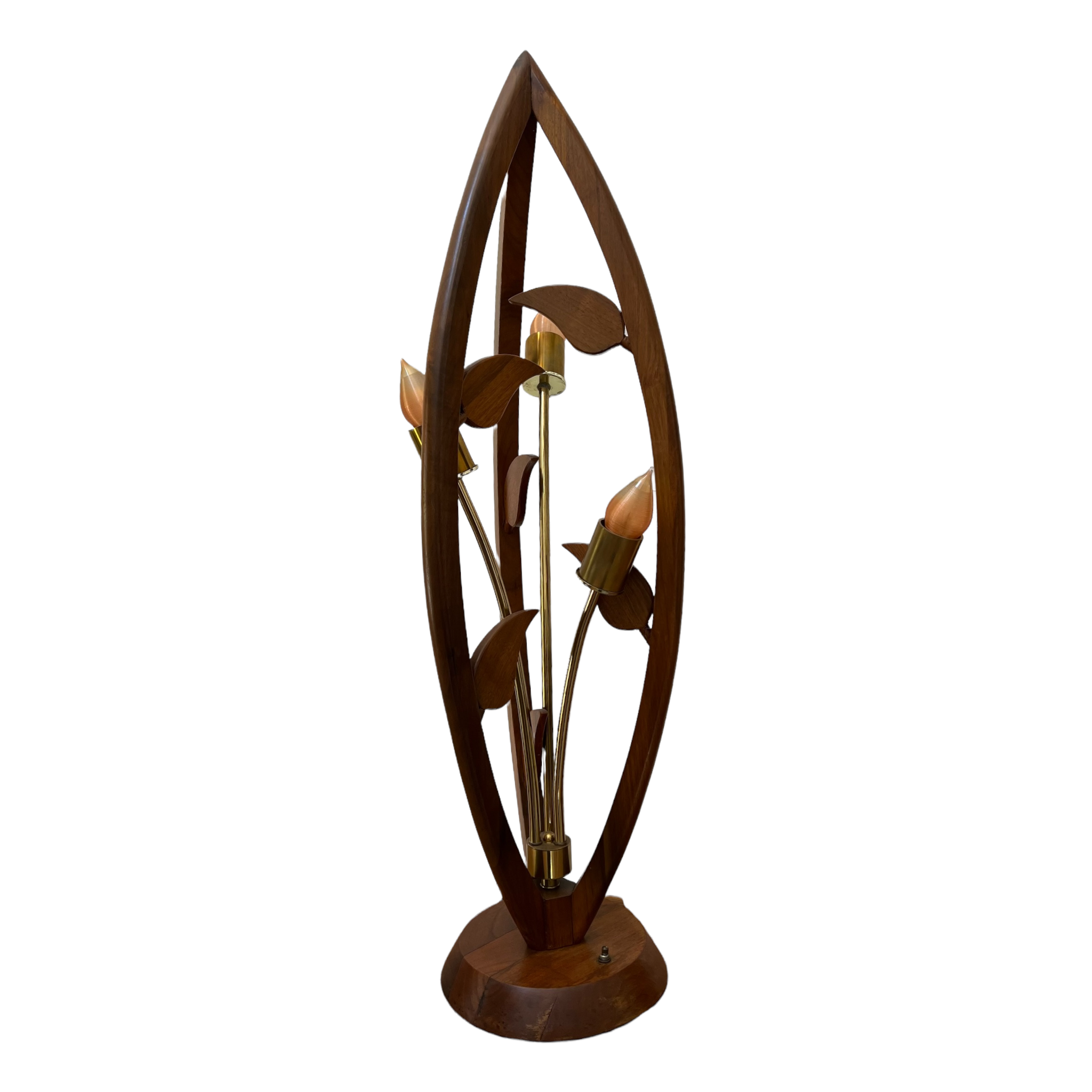 wood

tulip

Teak

Table lamp

sculpural

Mid century

Mcm

Lighting

Lamp

Home

handmade

flower petal

artisinal

1960s

scandinavian